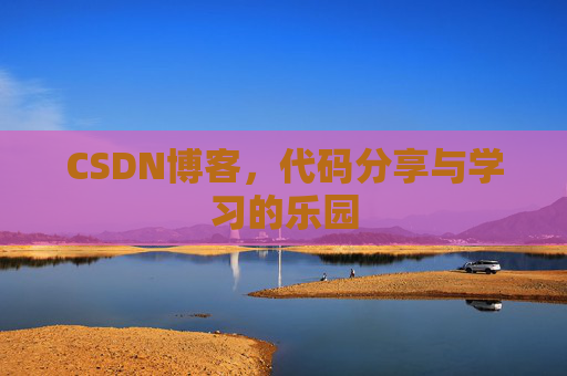 CSDN博客，代码分享与学习的乐园